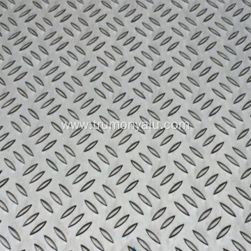 High Bar Aluminum Checkered Sheet for Nonslip Floor
